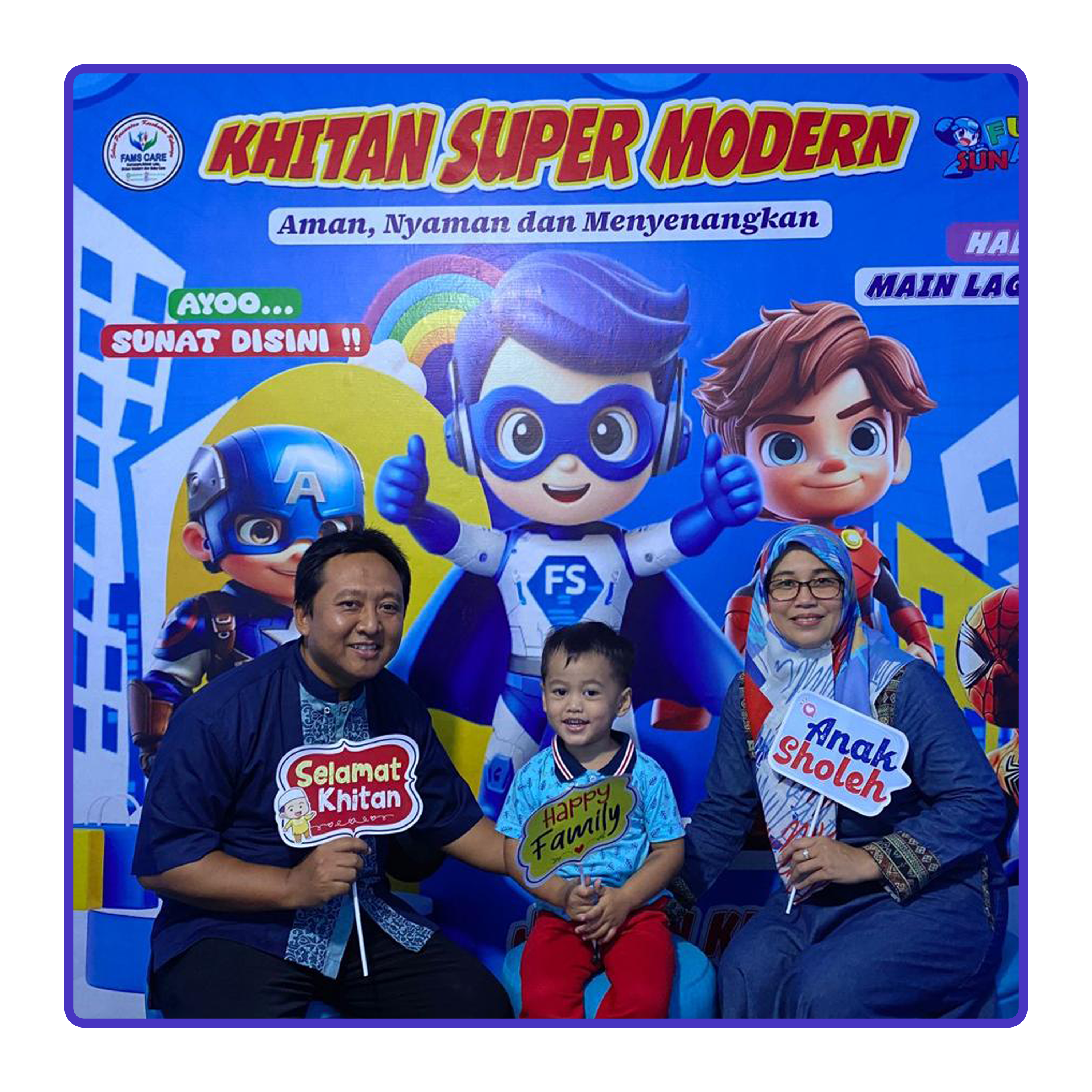 foto sunat fams sunatan