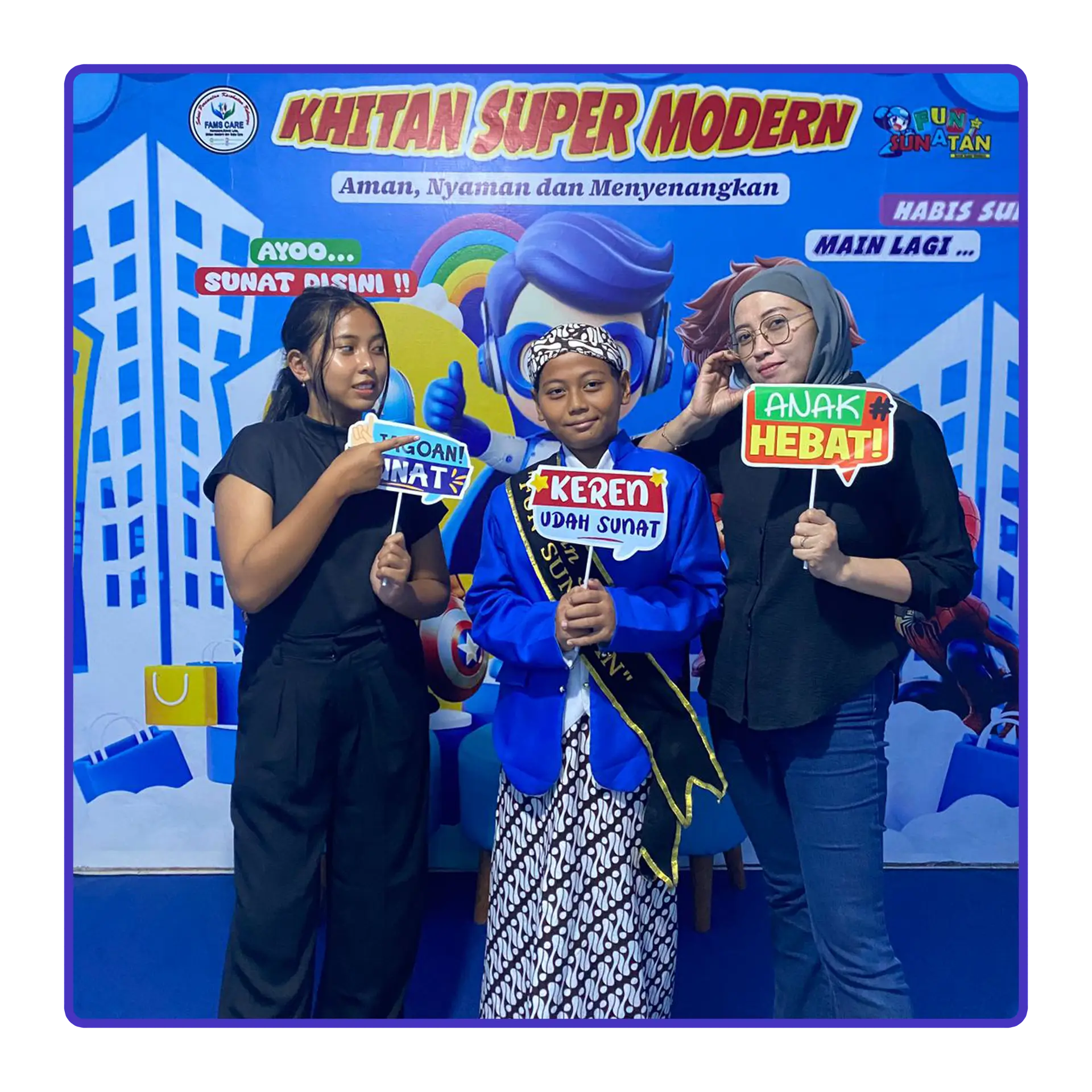 foto sunat fams sunatan
