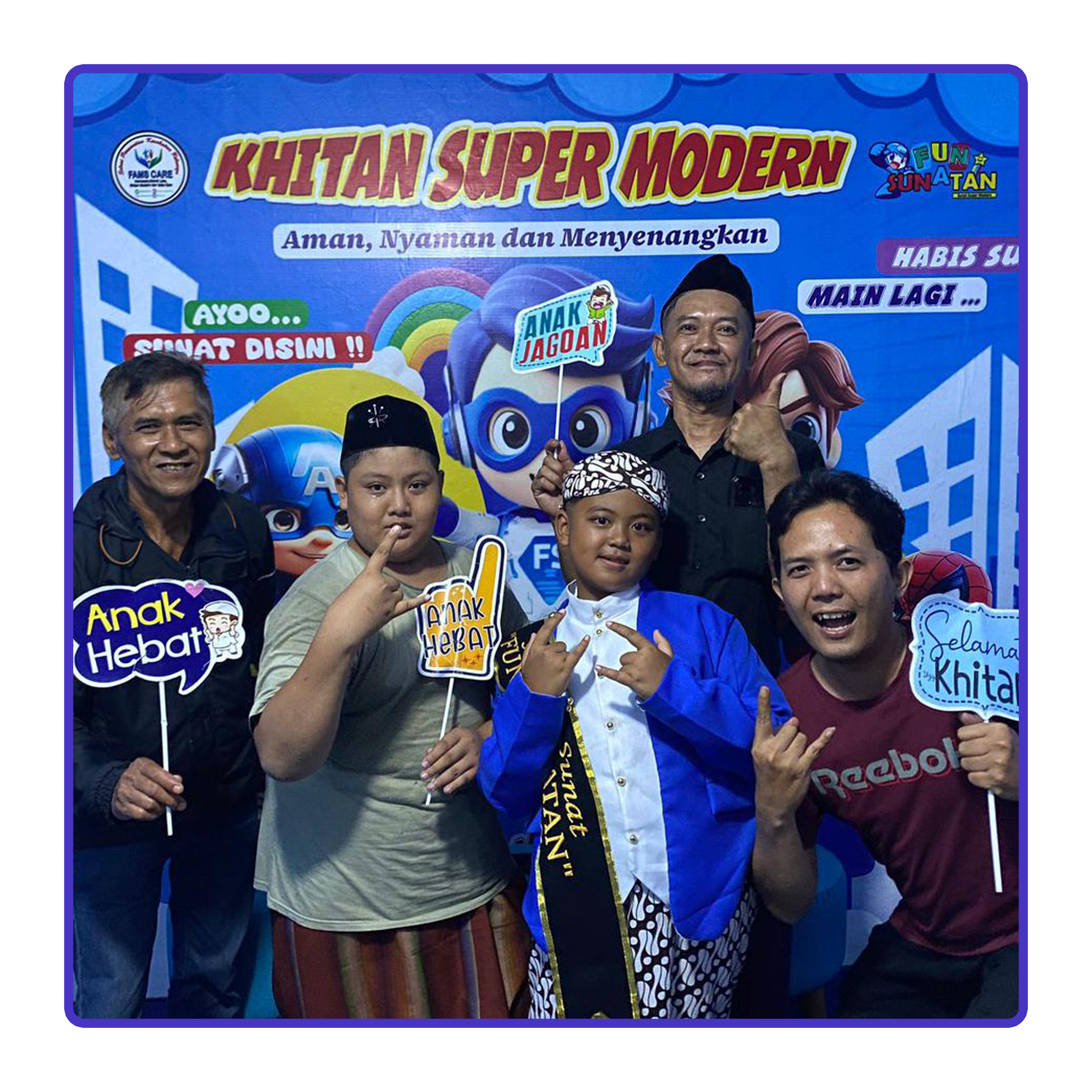 foto sunat fams sunatan