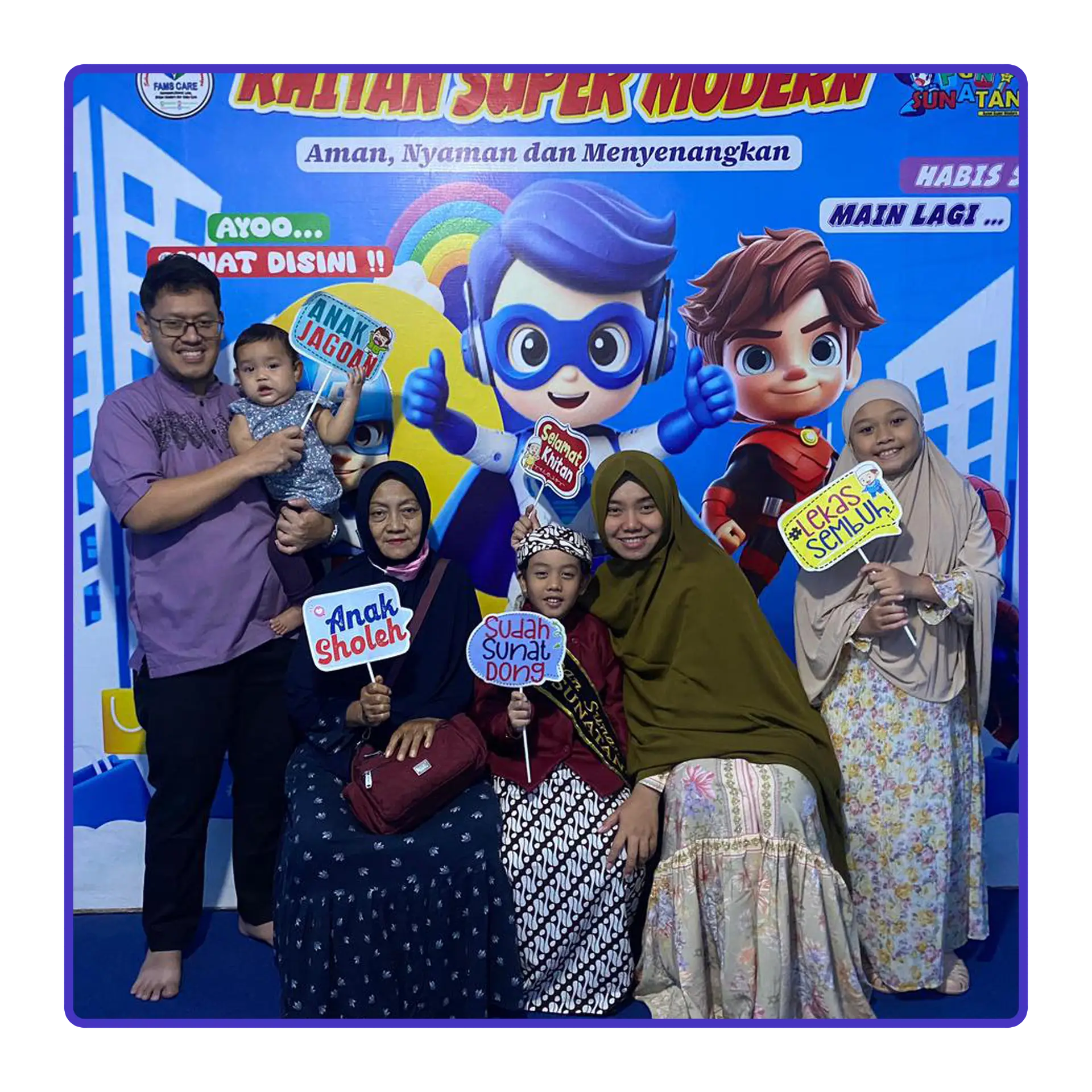 foto sunat fams sunatan